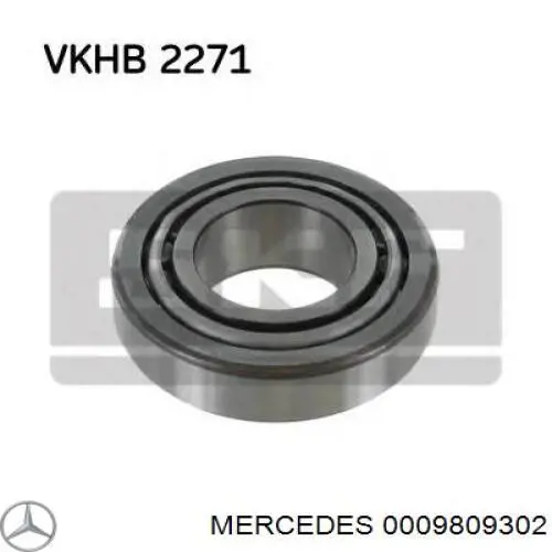 Подшипник ступицы колеса Mercedes 0009809302 цена, от 42.29 USD