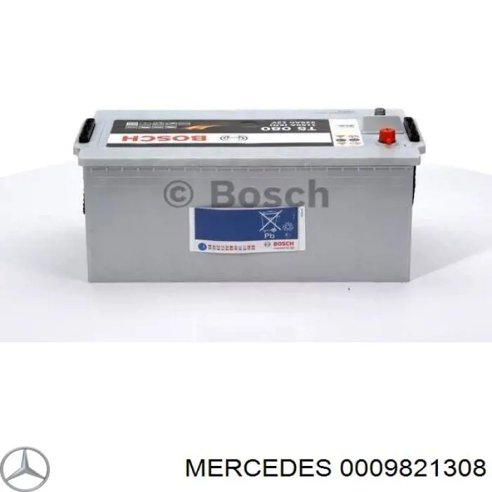 Аккумулятор Mercedes 0009821308