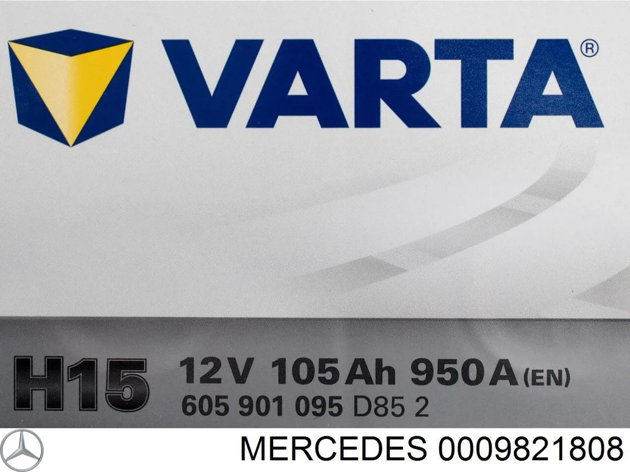 Купить A000982180826 Mercedes Батарея аккумуляторная