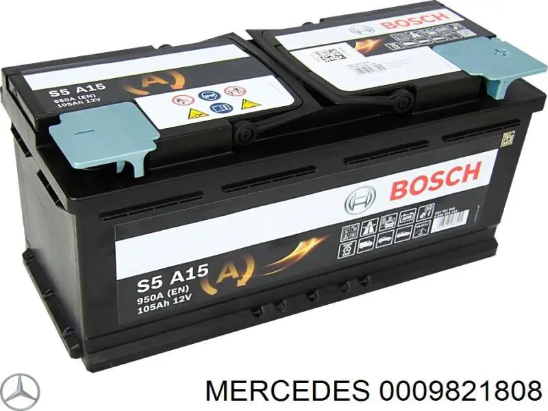 Аккумулятор автомобильный Mercedes A000982180826 цена, от 529.22 USD