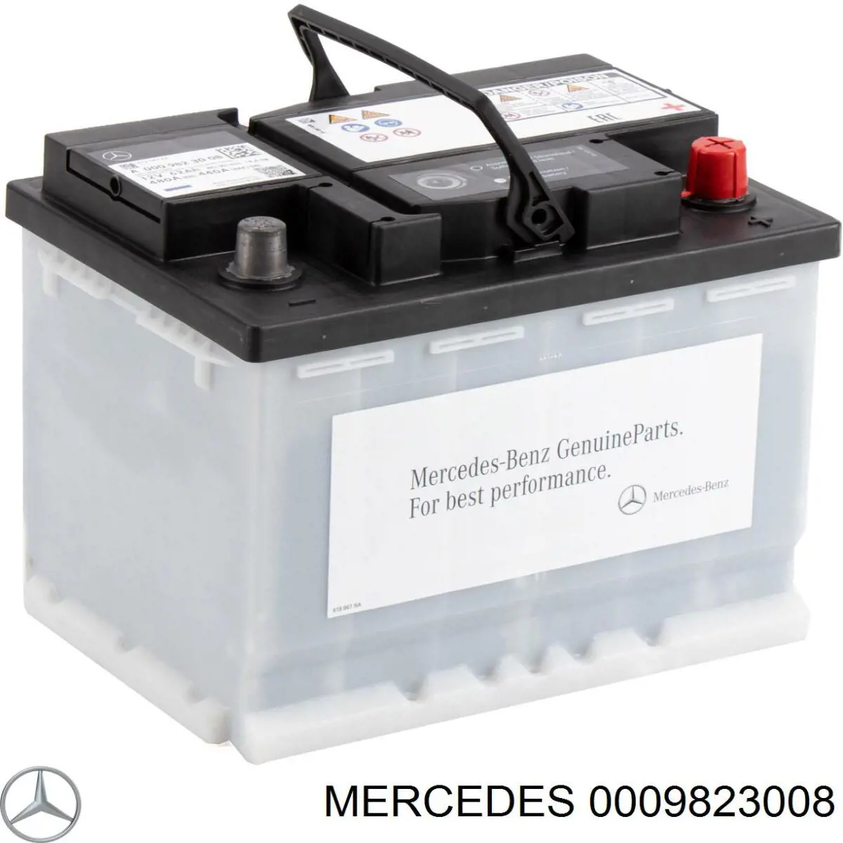 Аккумулятор 0009823008 Mercedes