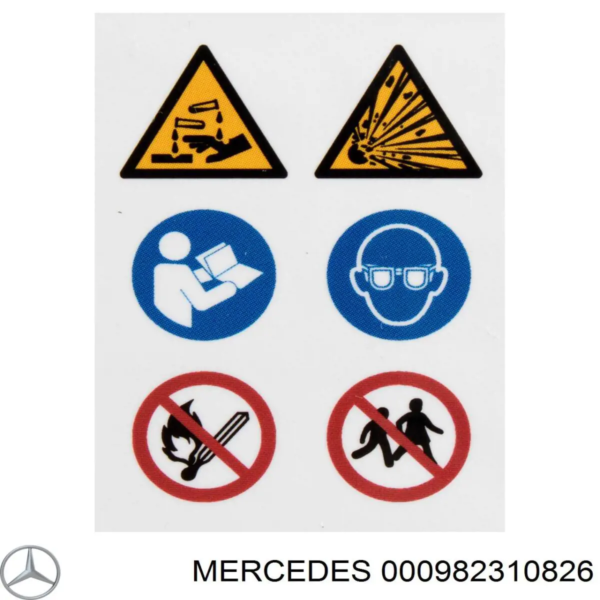 000982310826 Mercedes Аккумуляторная батарея