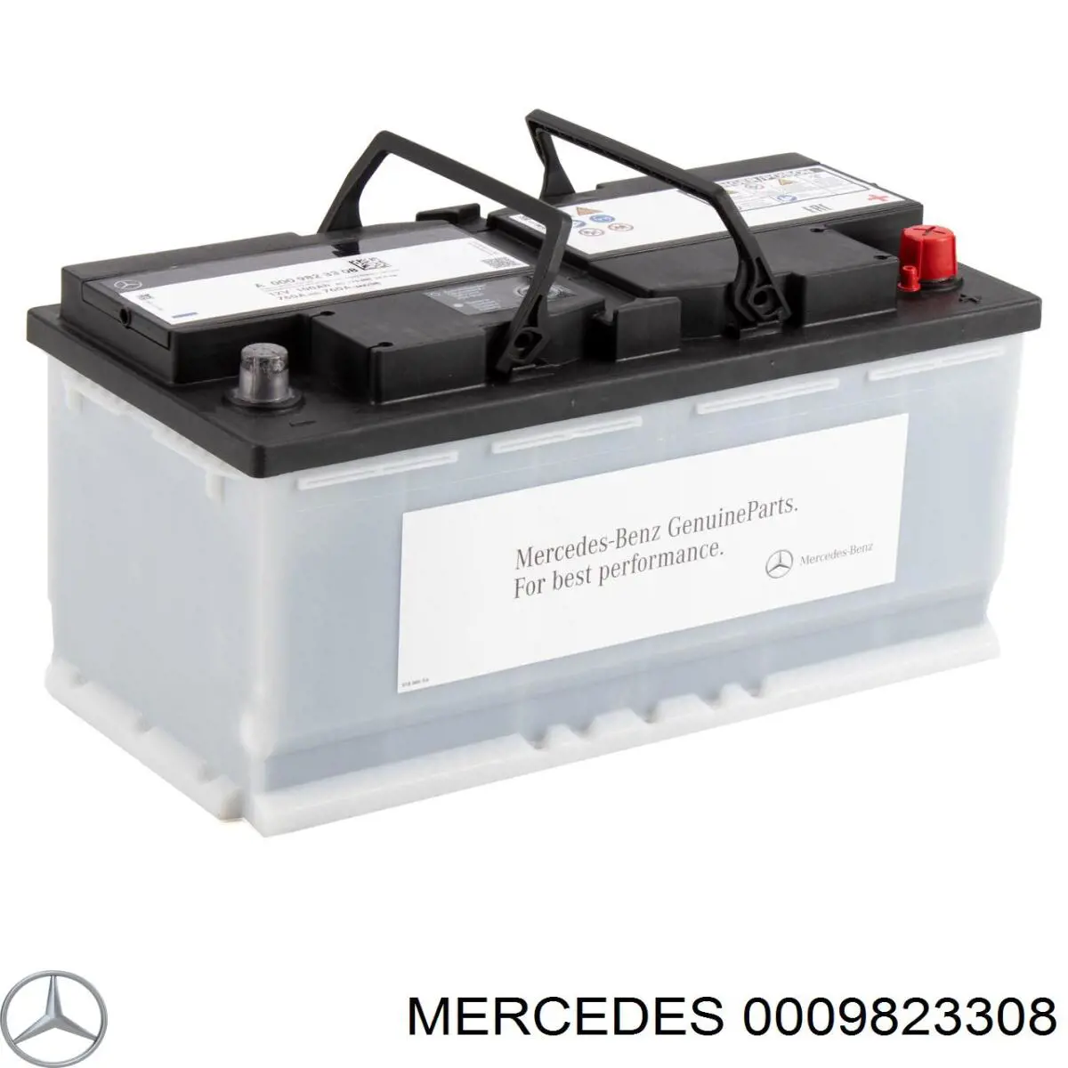 Аккумулятор Mercedes 0009823308