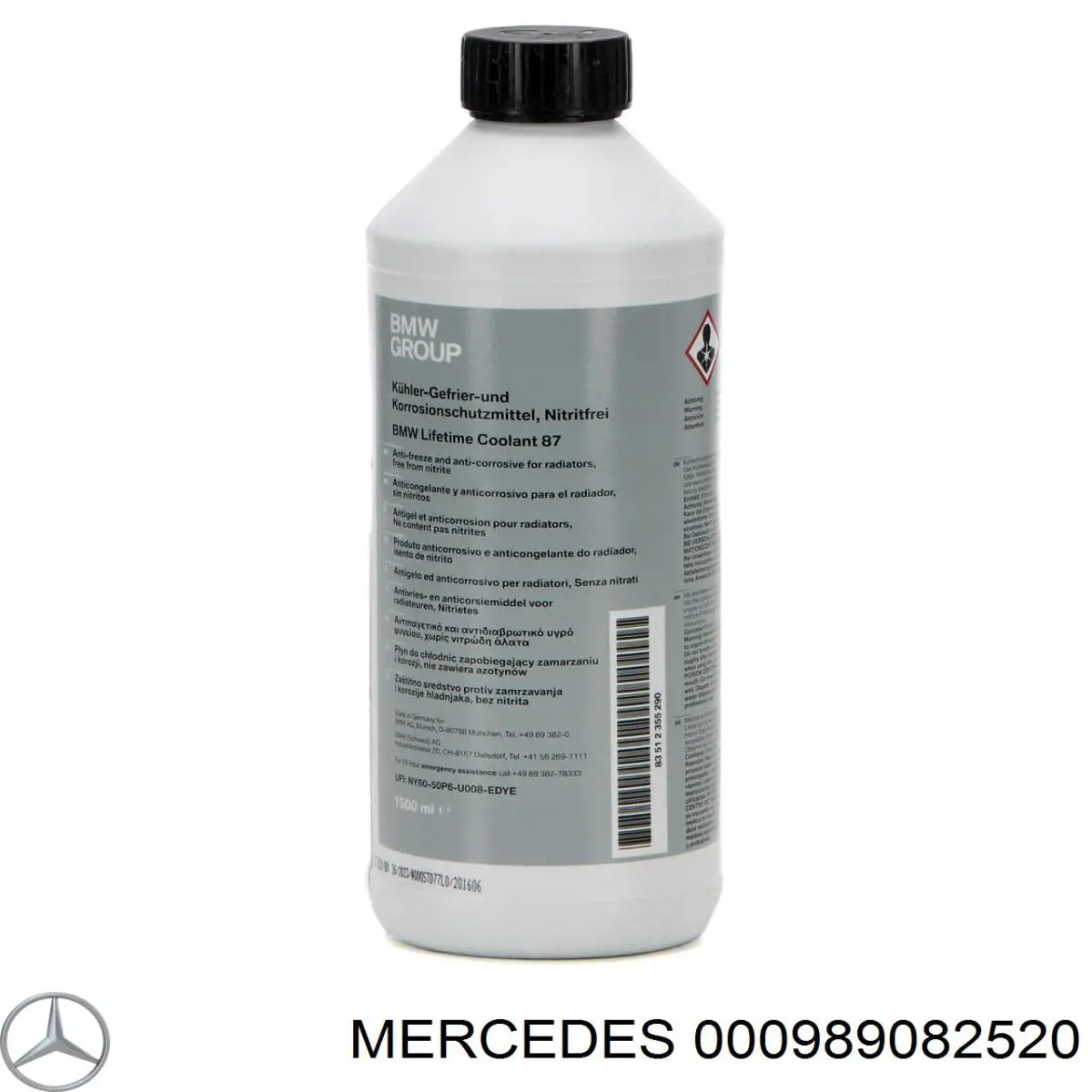 Купить 000989082520 Mercedes Антифриз универсальный