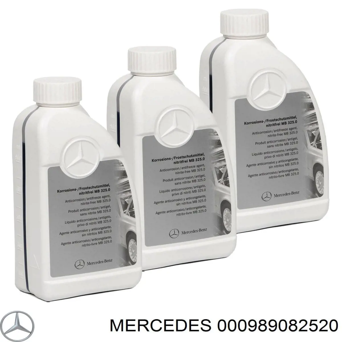 000989082520 MERCEDES Liquido refrigerante original y equivalente