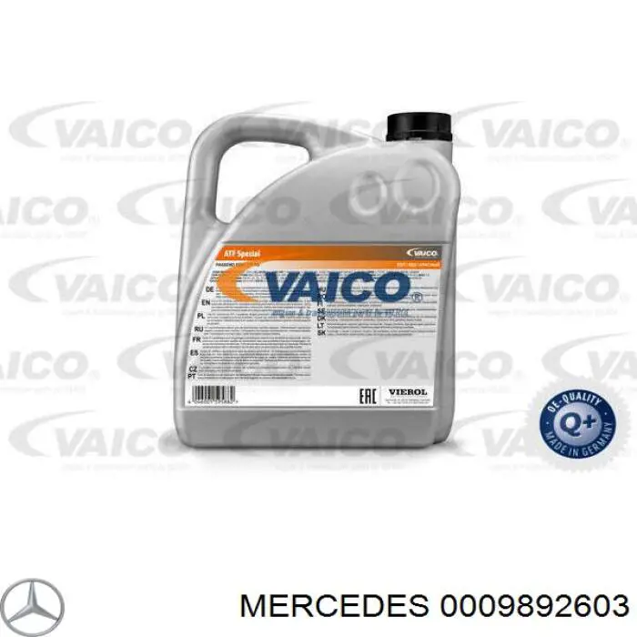  0009892603 Mercedes