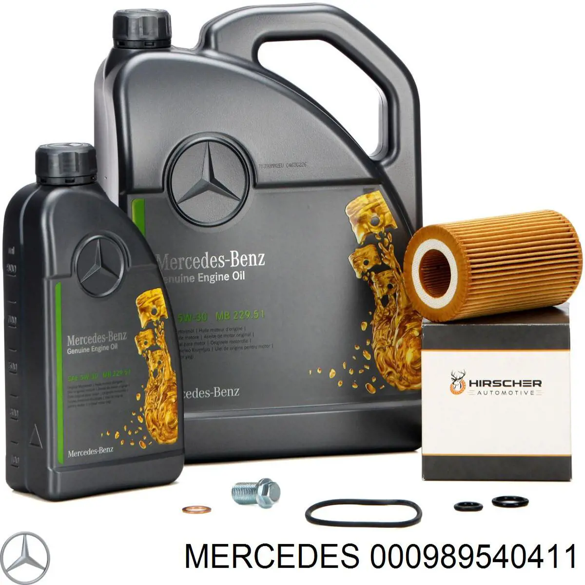 Моторное масло Mercedes (000989540411)