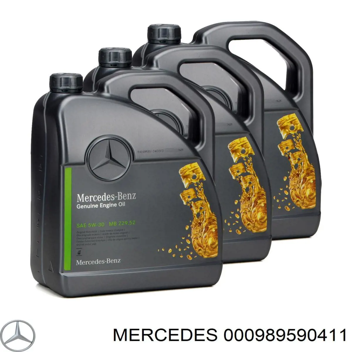 Масло трансмиссионное Mercedes 000989590411 цена, от 33.34 USD