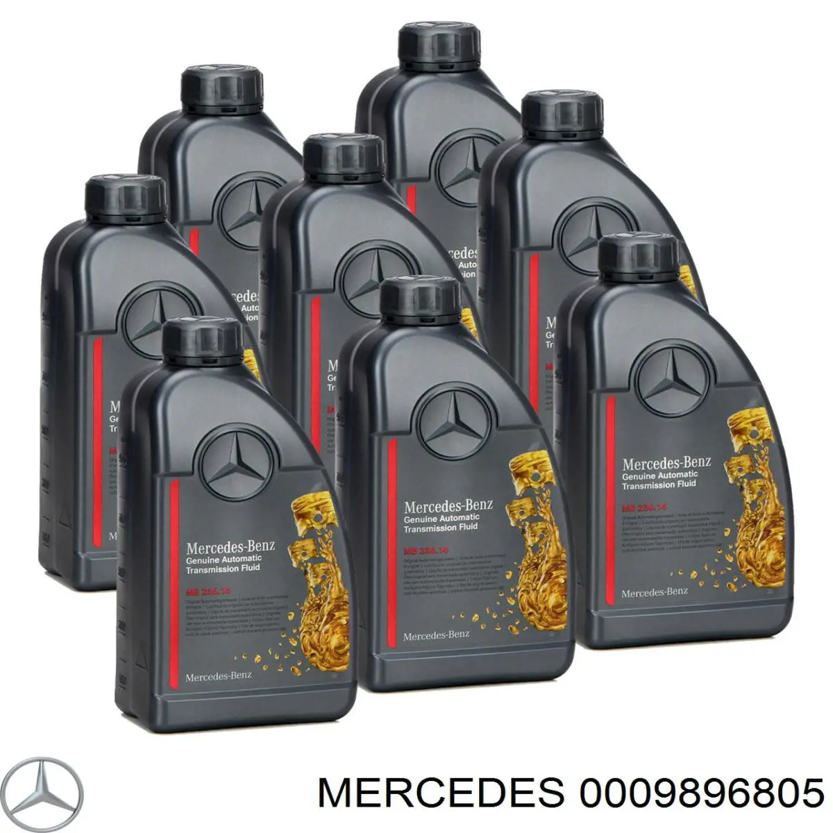  Трансмиссионное масло Mercedes (0009896805)