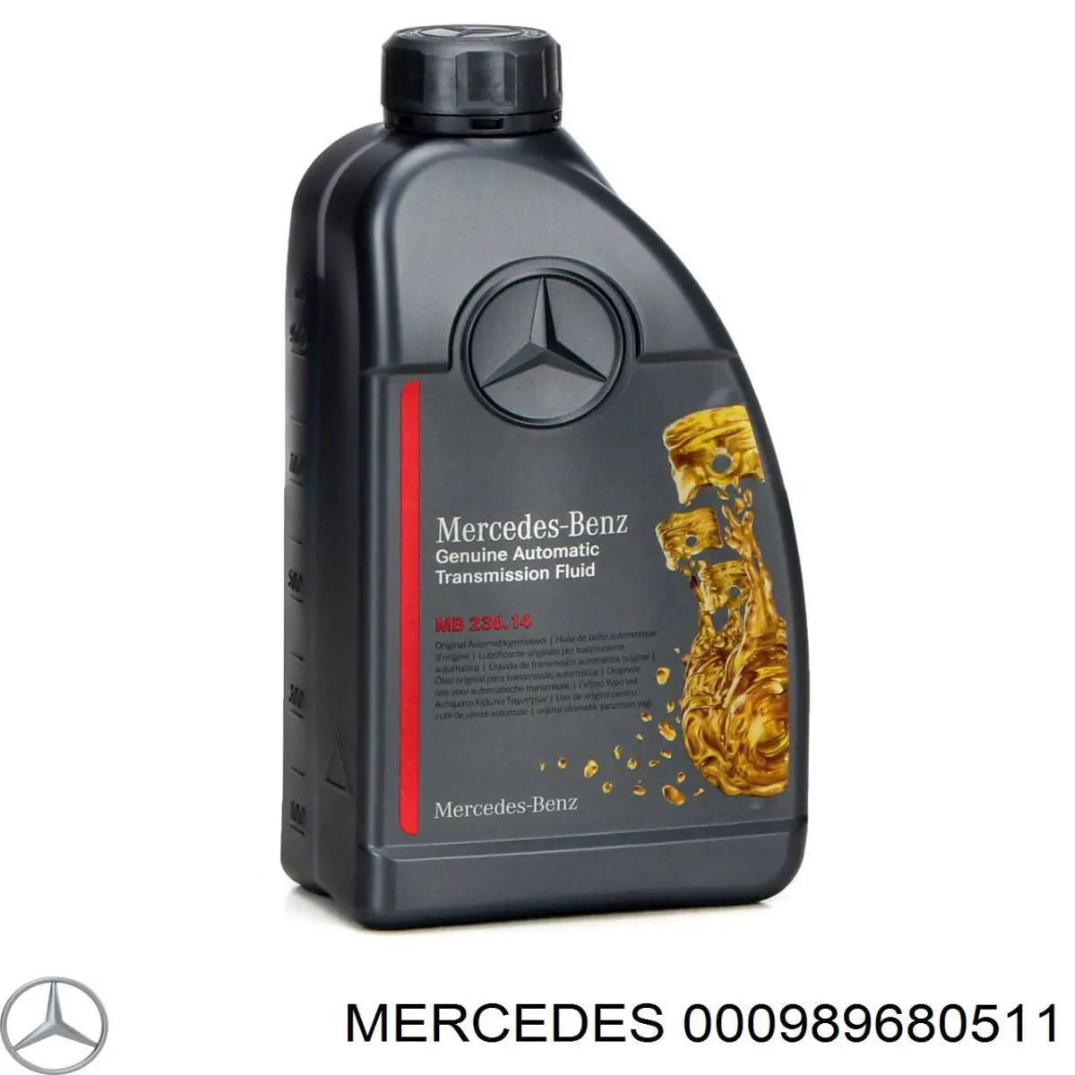  Трансмиссионное масло Mercedes (000989680511)