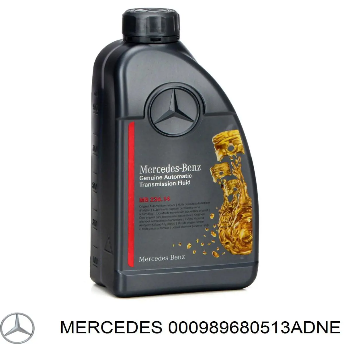 Трансмиссионное масло 000989680513ADNE Mercedes