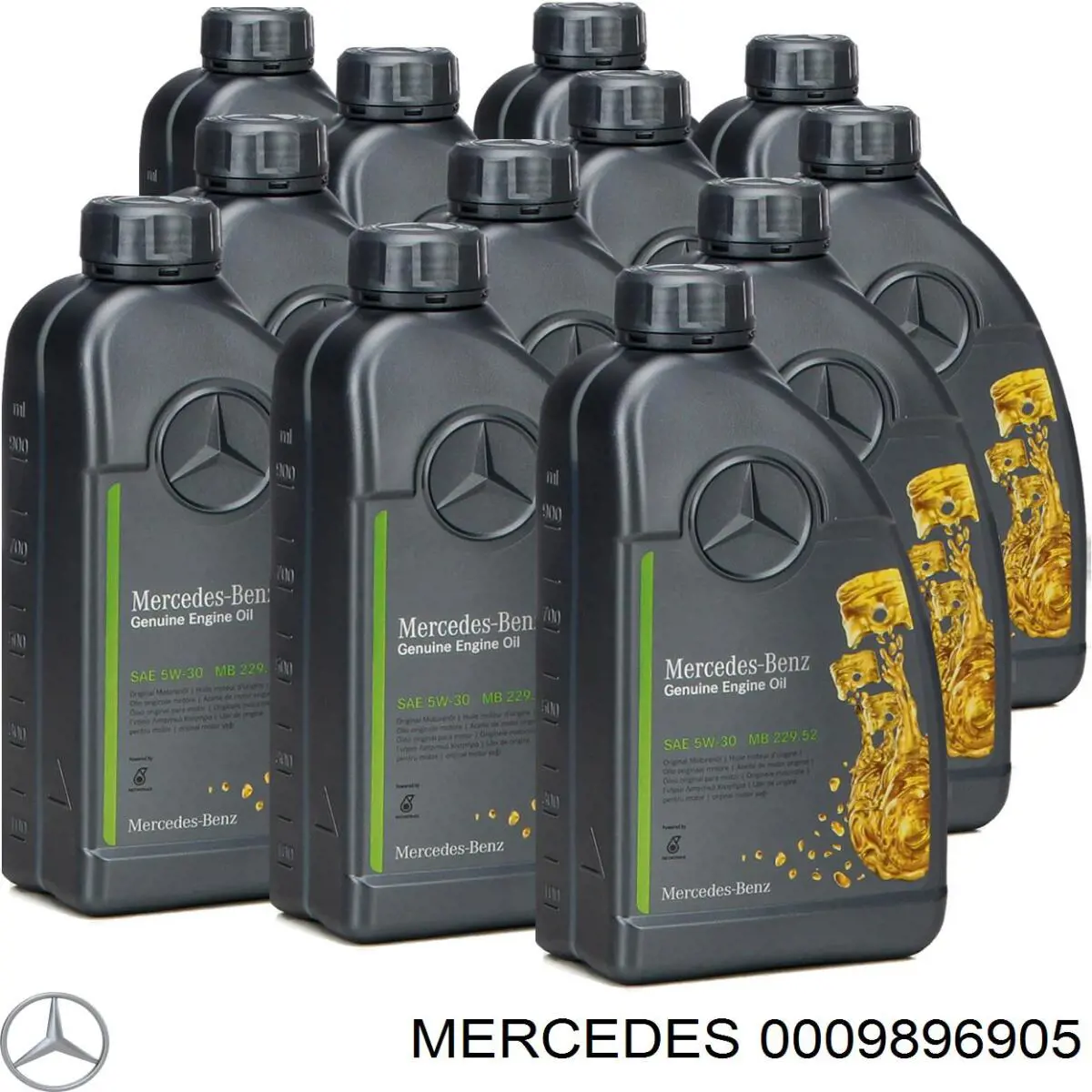 Трансмиссионное масло 0009896905 Mercedes