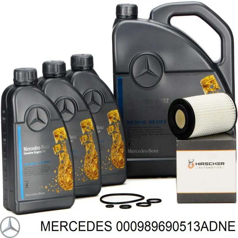 Купить 000989690513ADNE Mercedes Масло АКПП