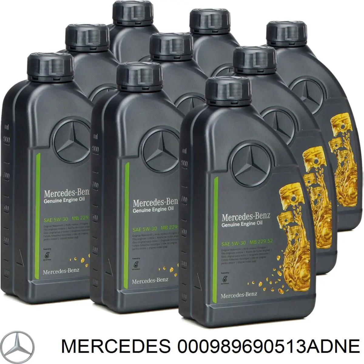 Масло трансмиссионное Mercedes 000989690513ADNE цена, от 68.01 USD