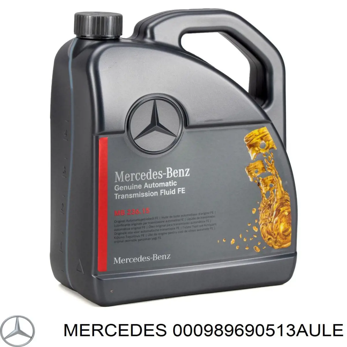 Трансмиссионное масло 000989690513AULE Mercedes