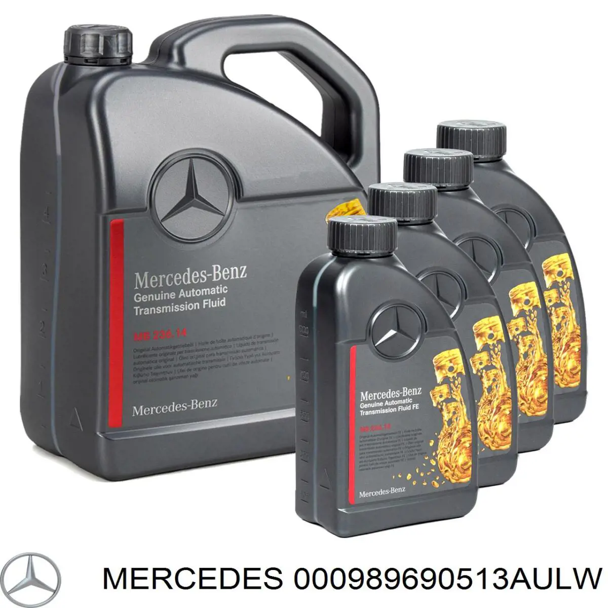 Купить 000989690513AULW Mercedes Масло АКПП