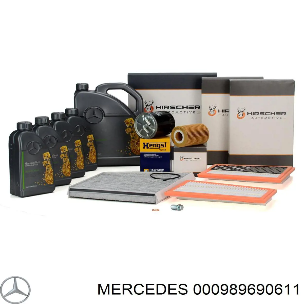 Моторное масло Mercedes (000989690611)