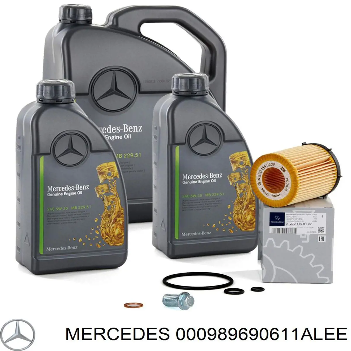 000989690611ALEE Mercedes Масло двигателя