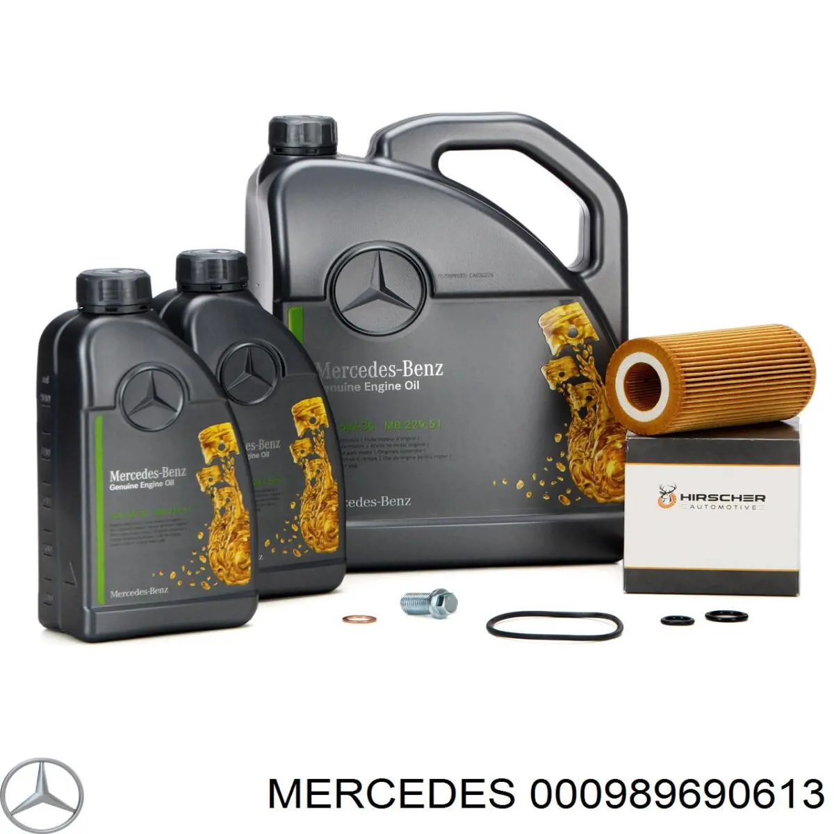 Моторное масло Mercedes (000989690613)