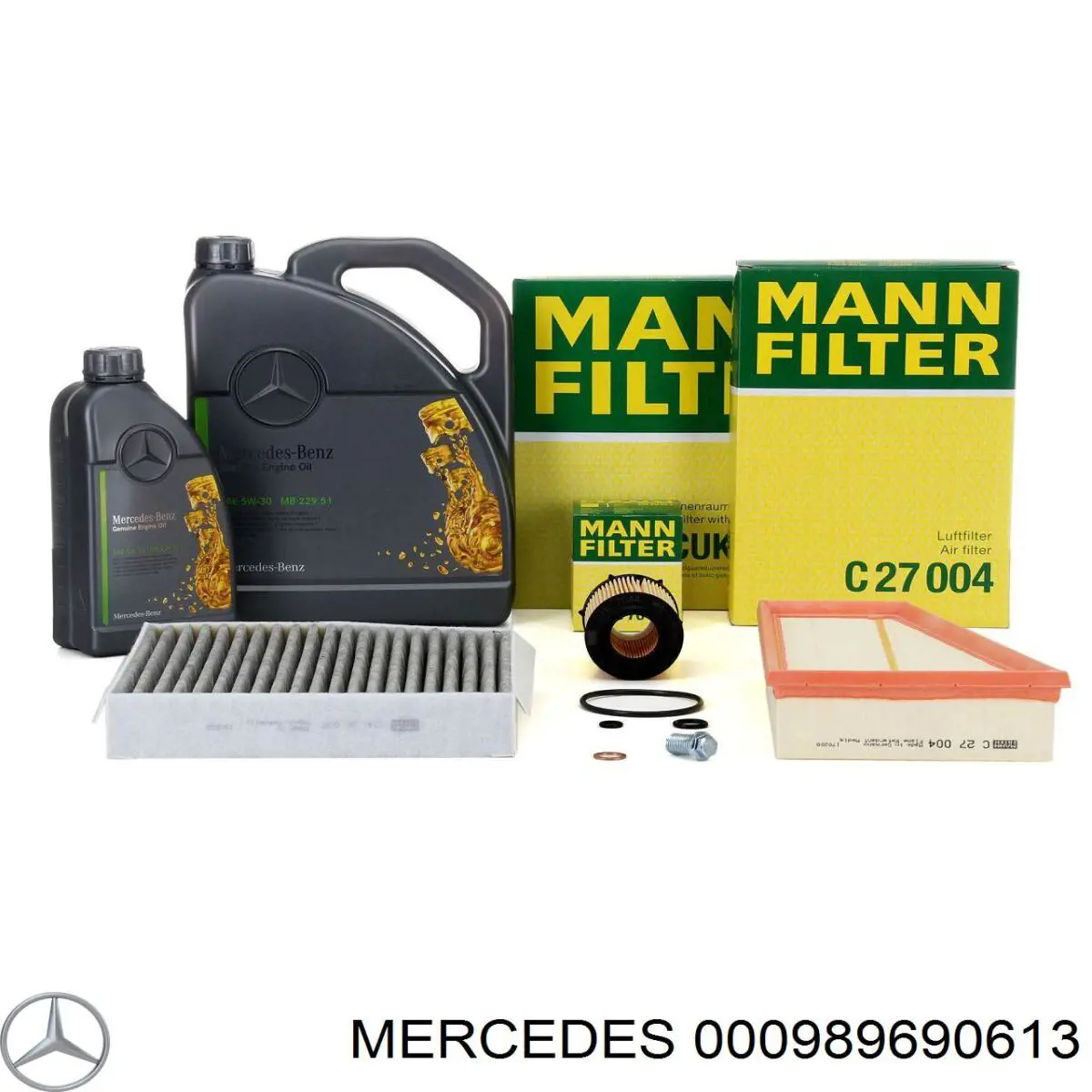 Масло моторное Mercedes 000989690613