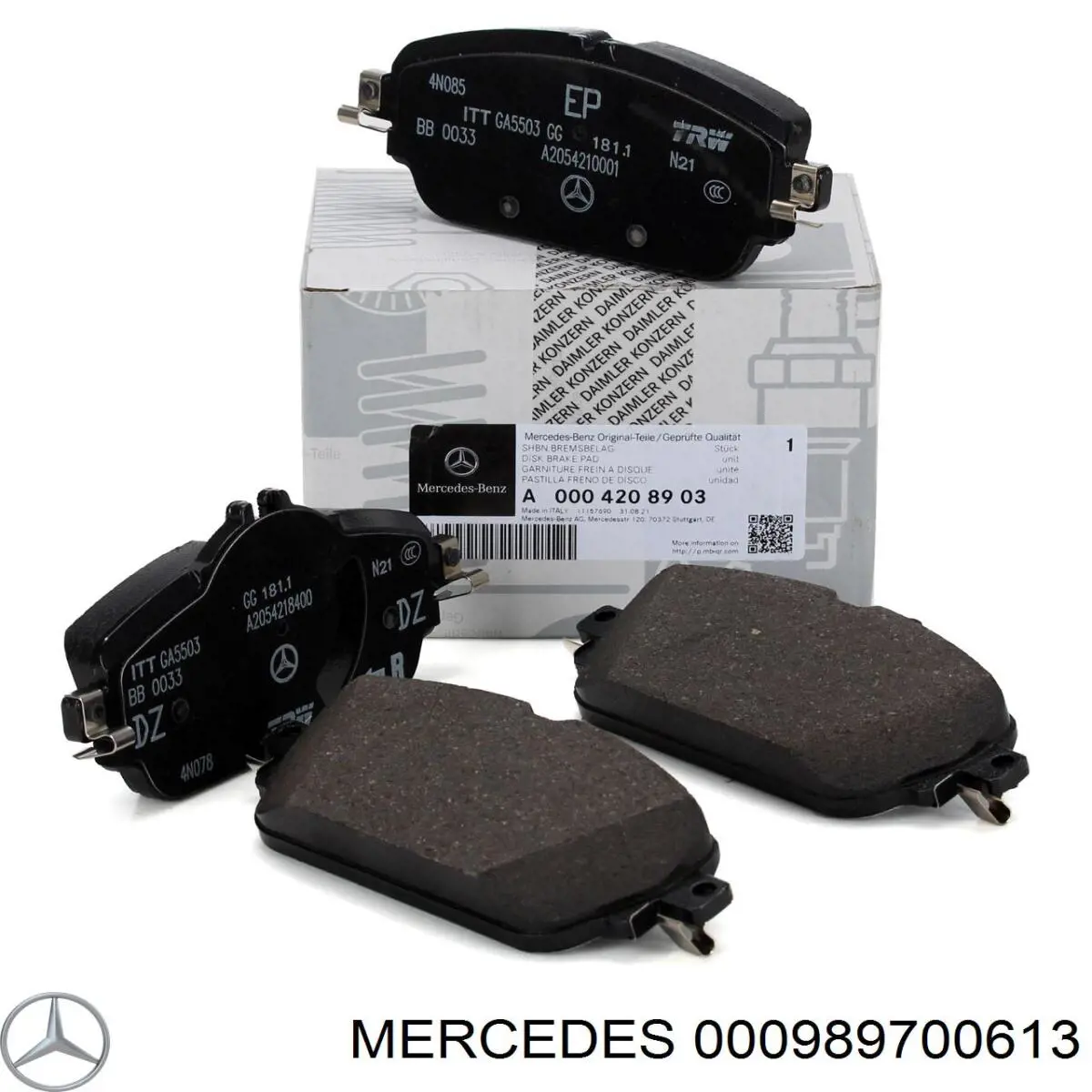 989330913 Mercedes Масло двигателя