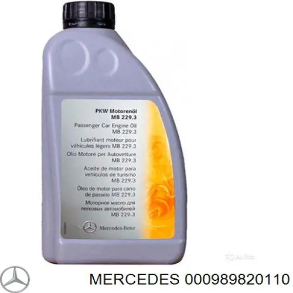 Моторное масло Mercedes (000989820110)