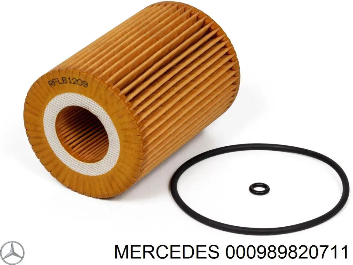 Масло моторное Mercedes 000989820711