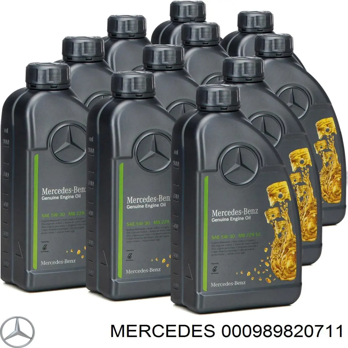 Масло автомобильное Mercedes 989950211 цена, от 15.37 USD