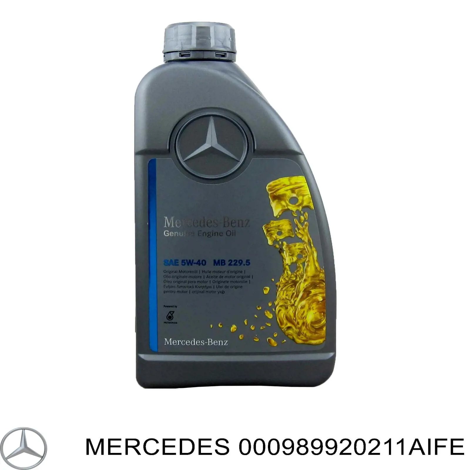 Купить 000989920211AIFE Mercedes Моторное масло для дизеля