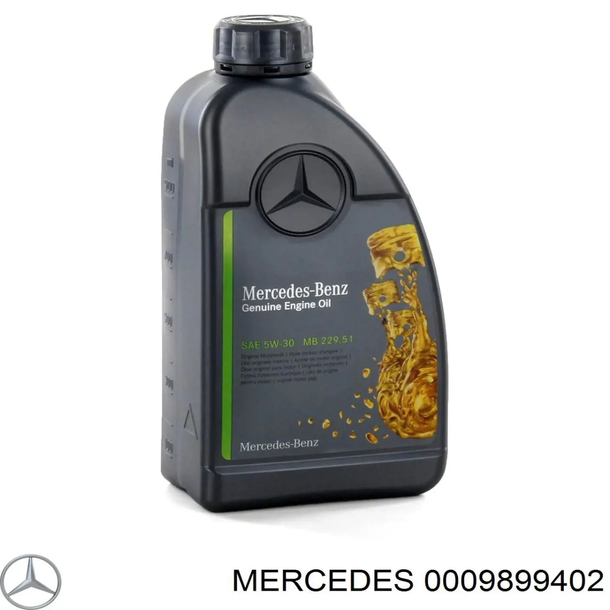 Купить A0009899402 Mercedes Моторное масло для дизеля