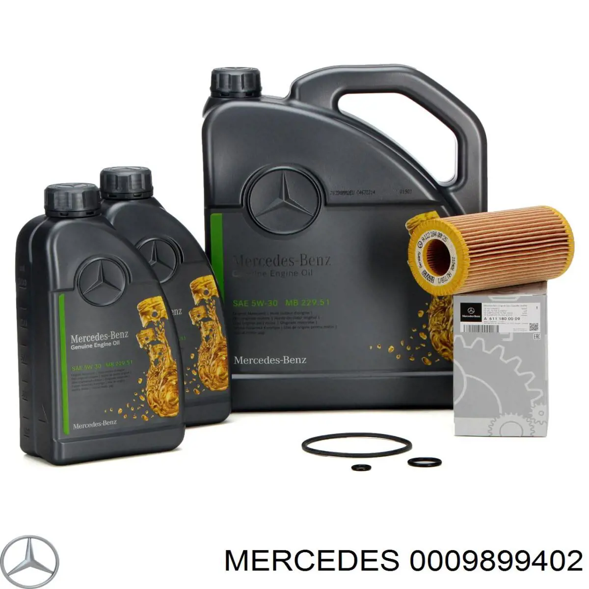 Моторное масло A0009899402 Mercedes