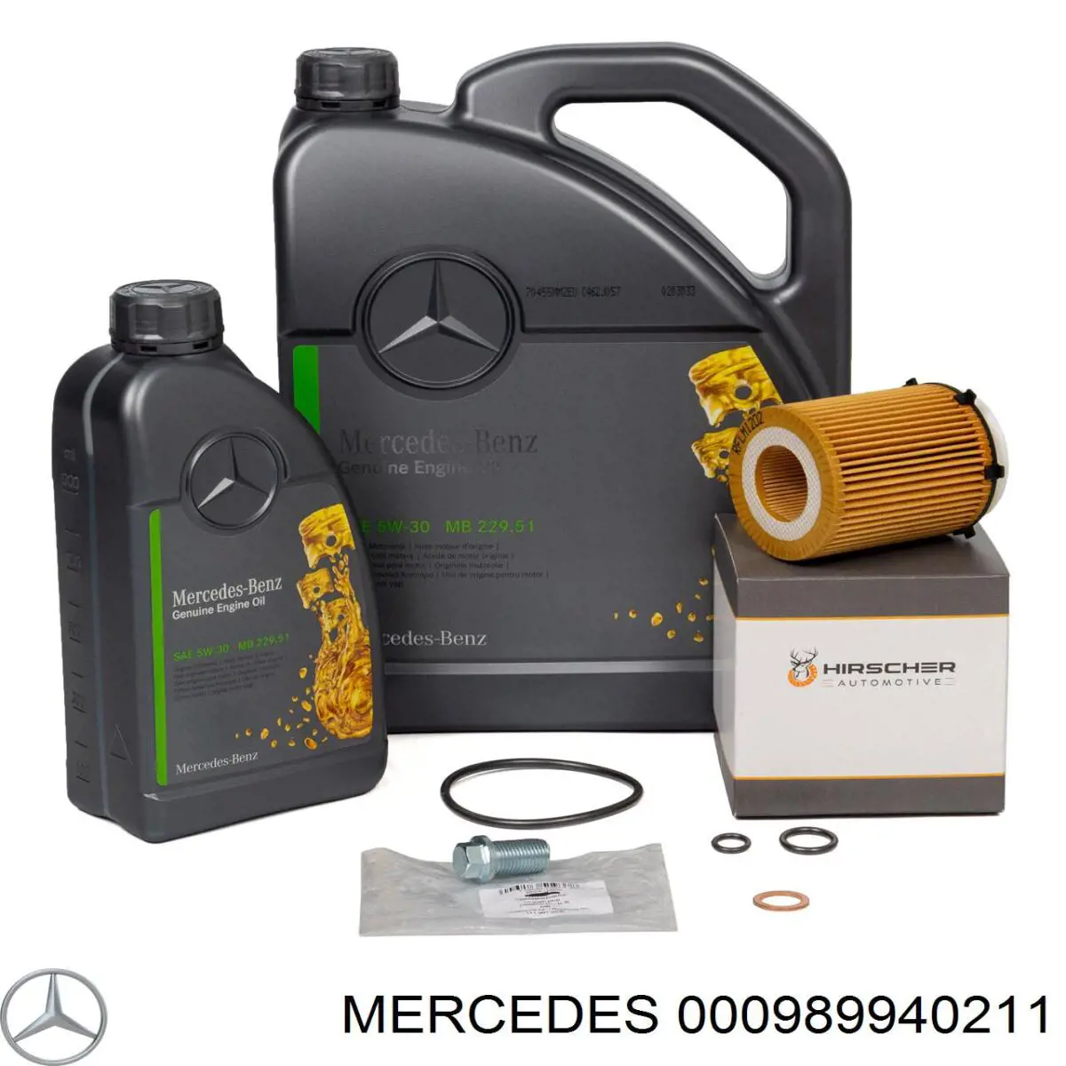 Моторное масло 000989940211 Mercedes