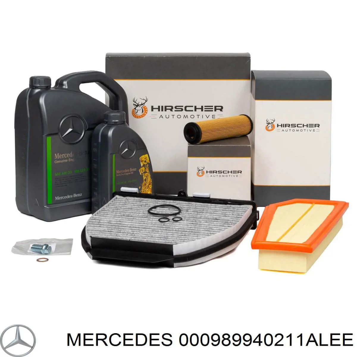 Купить 000989940211ALEE Mercedes Моторное масло для дизеля
