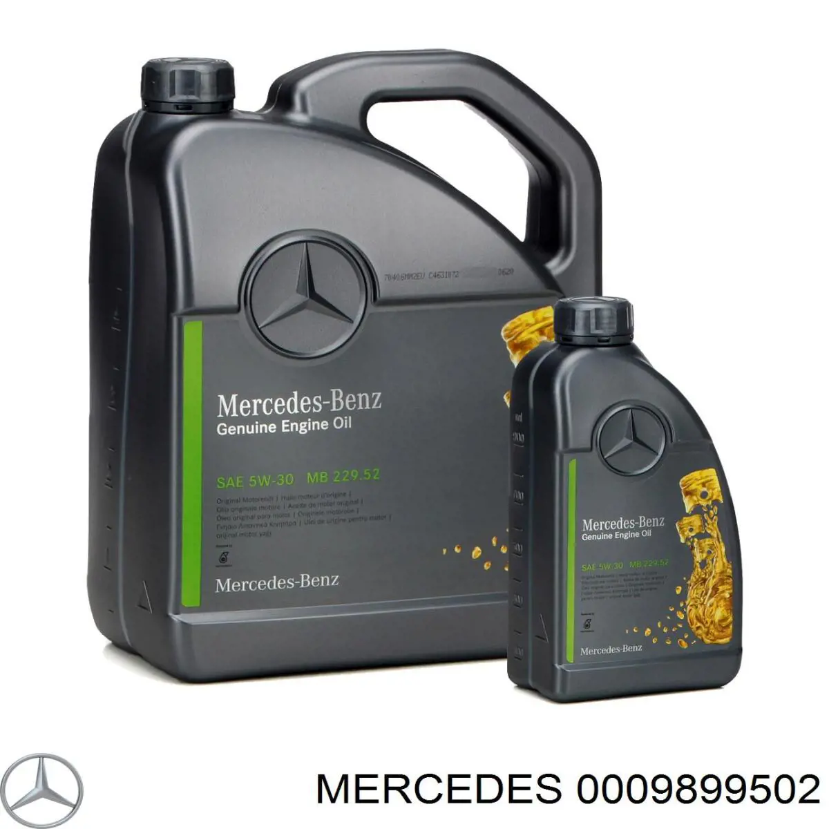 Моторное масло A0009899502 Mercedes