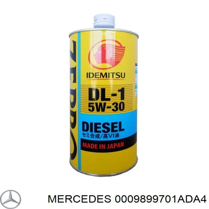 0009899701ADA4 Mercedes Масло двигателя