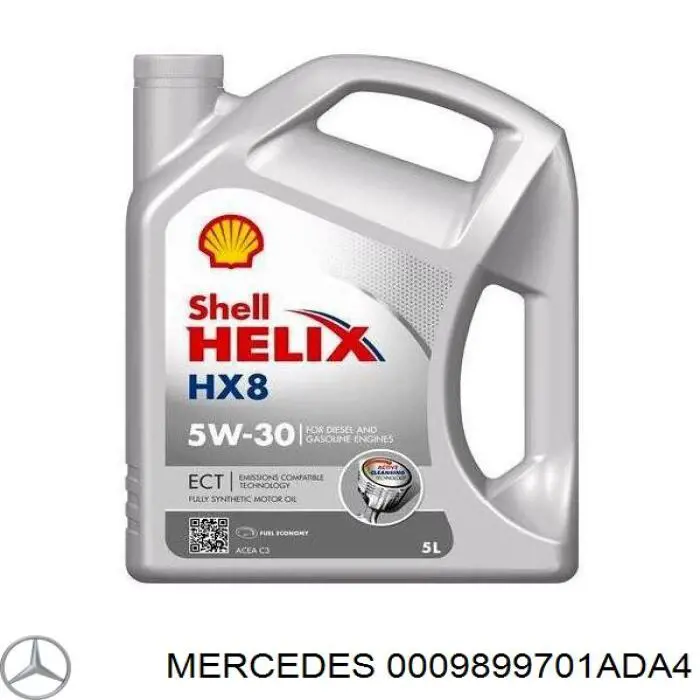 Купить 0009899701ADA4 Mercedes Моторное масло для дизеля