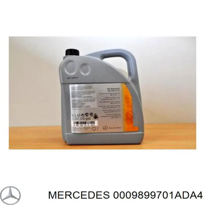 0009899701ADA4 Mercedes Масло двигателя