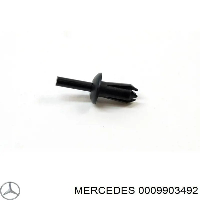 0009903492 Mercedes пистон (клип крепления накладок порогов)