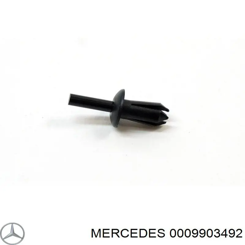 Клипса крепления накладок порогов 0009903492 Mercedes