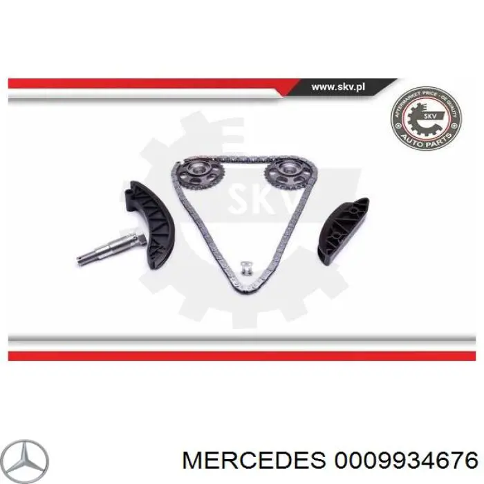 Цепь привода распредвала Mercedes 0009934676 цена, от 81.55 USD