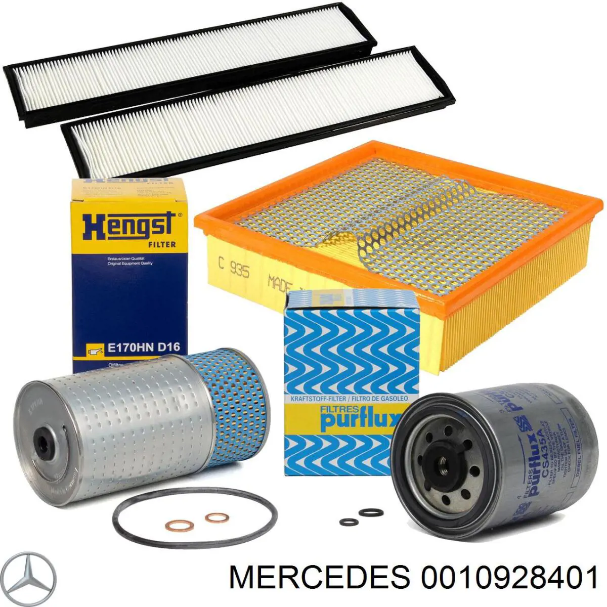 0010928401 Mercedes топливный фильтр