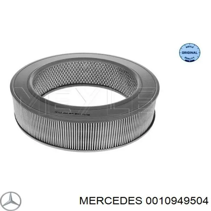0010949504 Mercedes воздушный фильтр