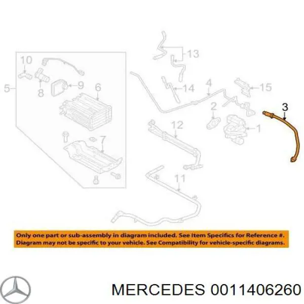 Клапан (регулятор) холостого хода на Mercedes E A124 (Мерседес-бенц Е)