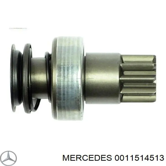 0011514513 Mercedes roda-livre do motor de arranco