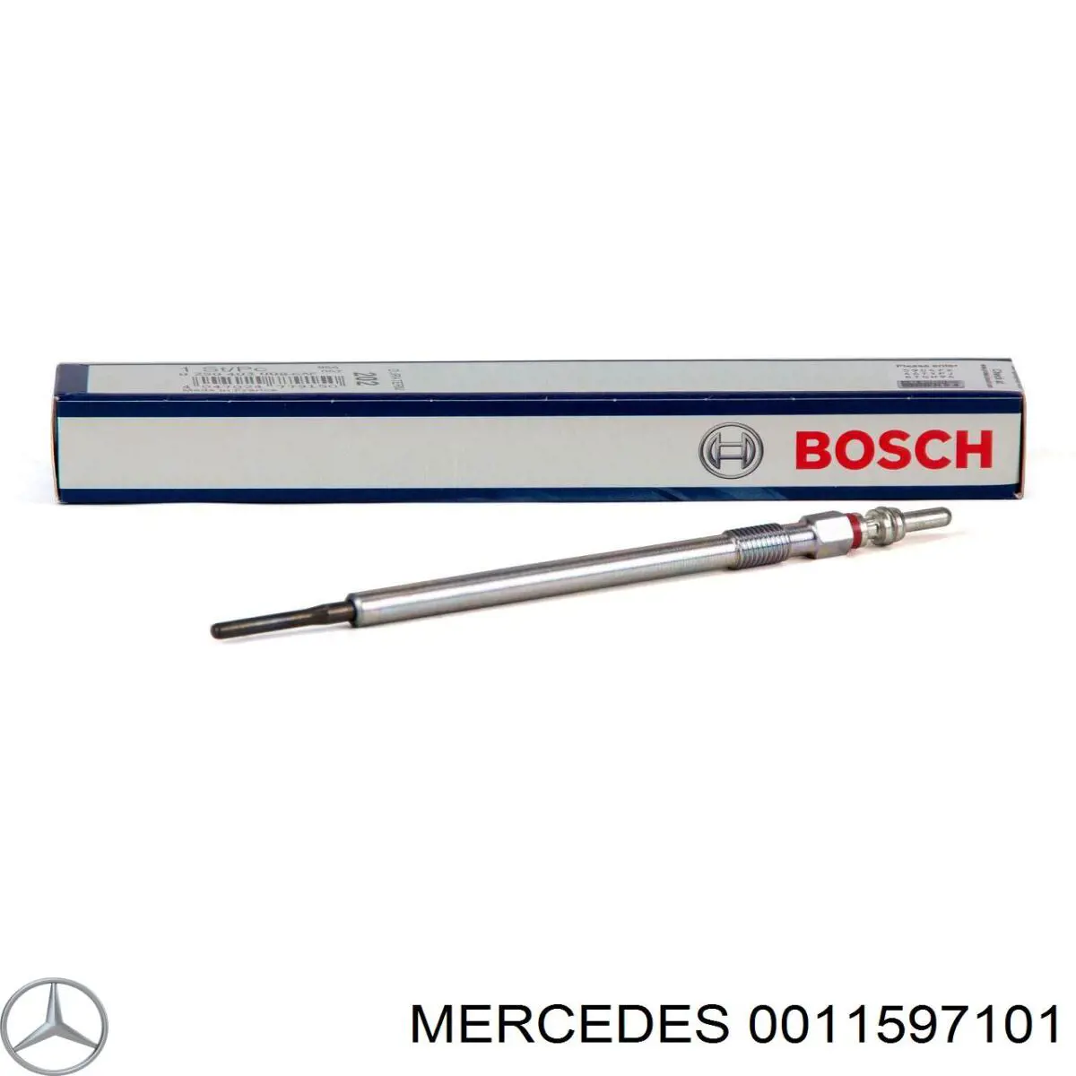 Купить 0011597101 Mercedes Свечи накала
