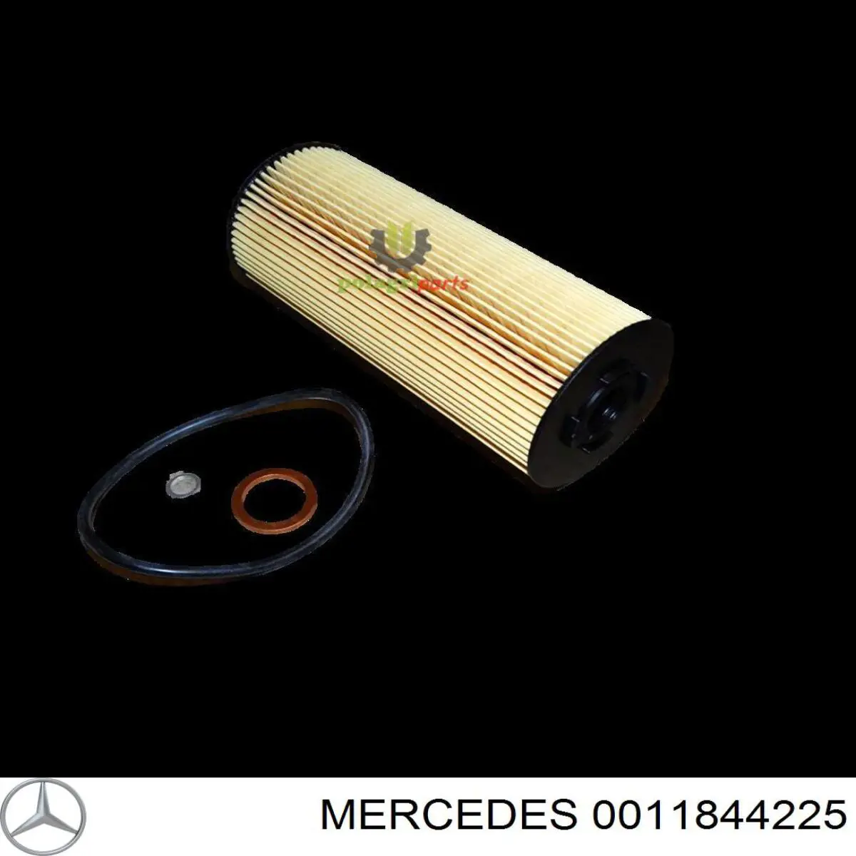Купить 0011844225 Mercedes Фильтр центробежный очистки масла