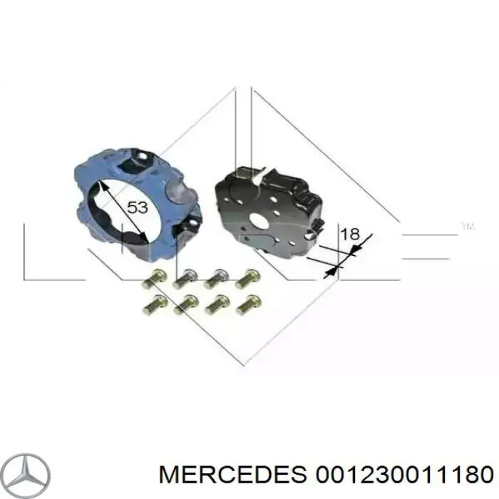 001230011180 Mercedes компрессор кондиционера