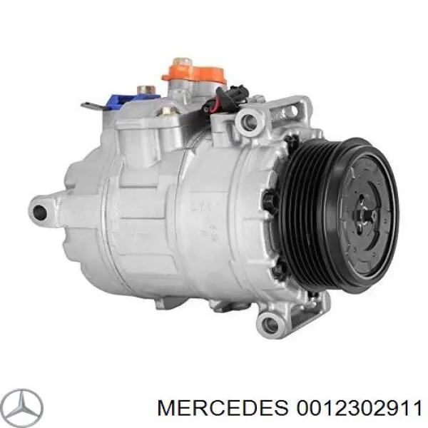 Компрессор кондиционера 0012302911 Mercedes