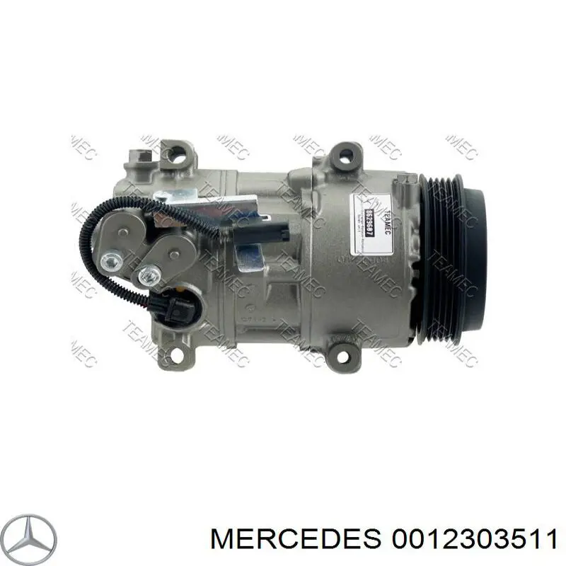 Компрессор кондиционера 0012303511 Mercedes