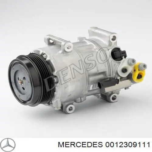 Компрессор кондиционера 0012309111 Mercedes